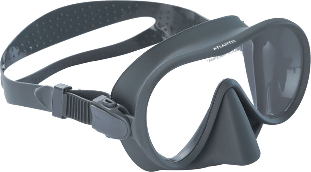 Atlantis panama - zwembril - duikbril - snorkelmasker - volwassenen - grijs