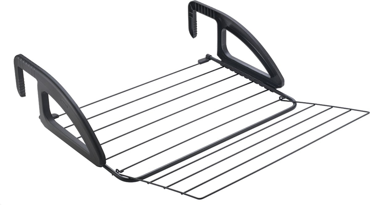 Metaltex Breeze Wäscheständer 6 m Wäscheleine schwarz