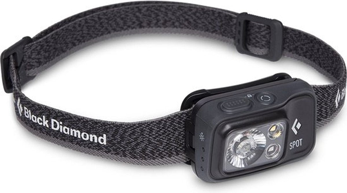 Black diamond spot 400 hoofdlamp - hoofdlamp - graphite