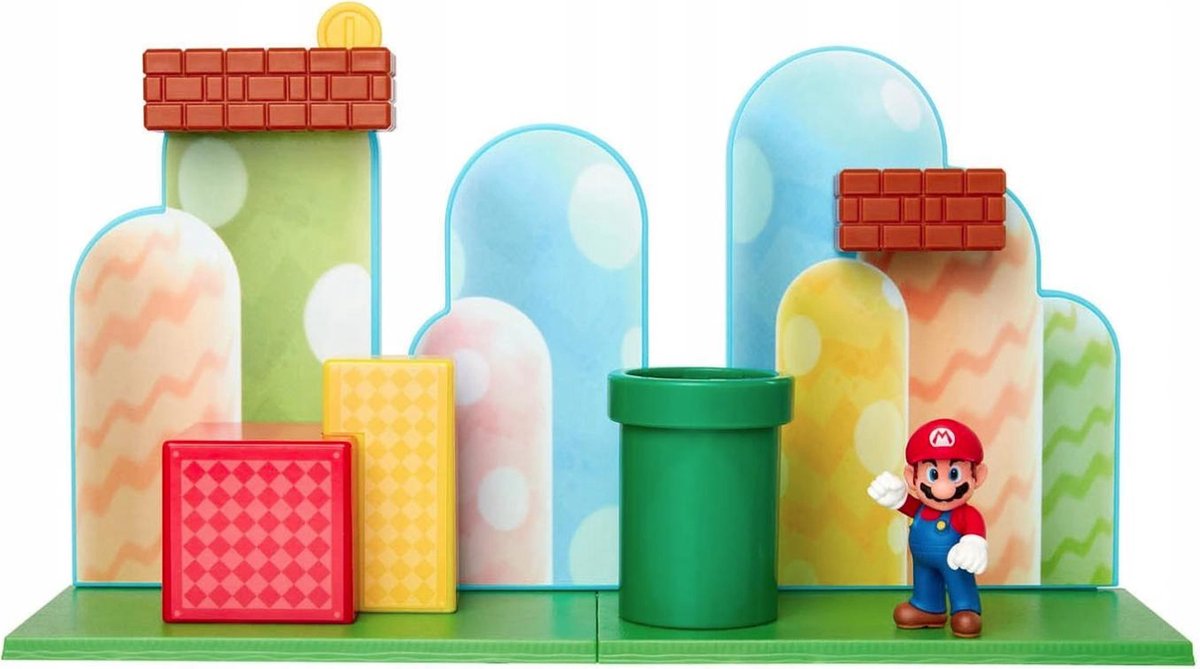 Nintendo Super Mario 6,5 cm Actionset Acorn Plains
