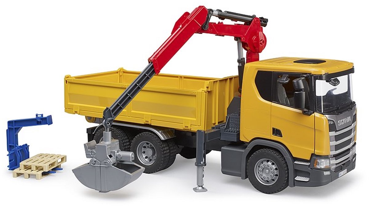 Bruder Truck Scania 560r Bauwagen