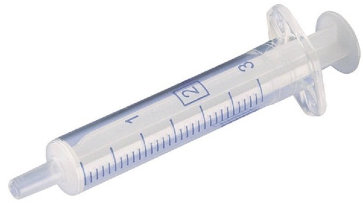 Ohne Marke Sans Marque WW Spritze 2 ml Luer-Lock 2-teilig 100 Stück