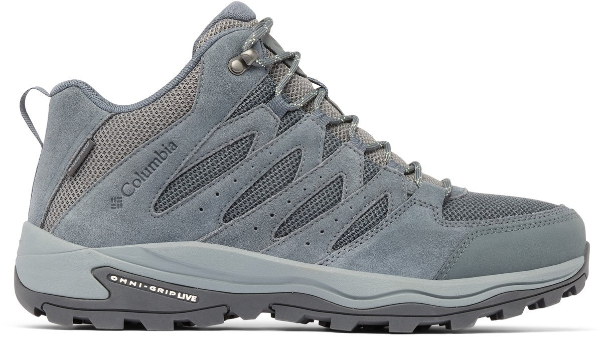 Columbia Redmond™ IV Mid wasserdichte Herren-Wanderstiefel – Graphite, Citron Haze