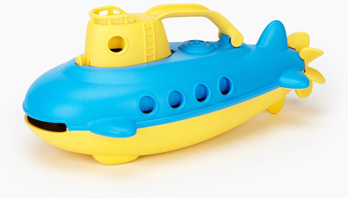 Grünes Spielzeug-U-Boot