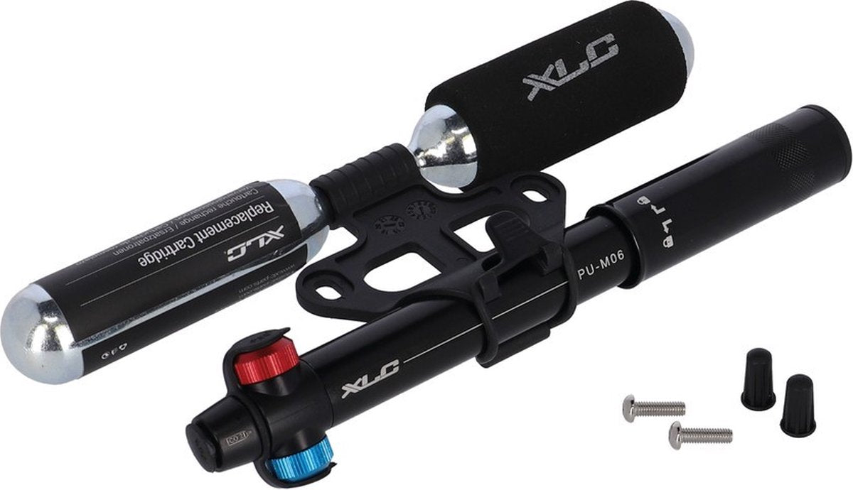XLC MTB CO2 Mini-Kombipumpe inkl. Patronen