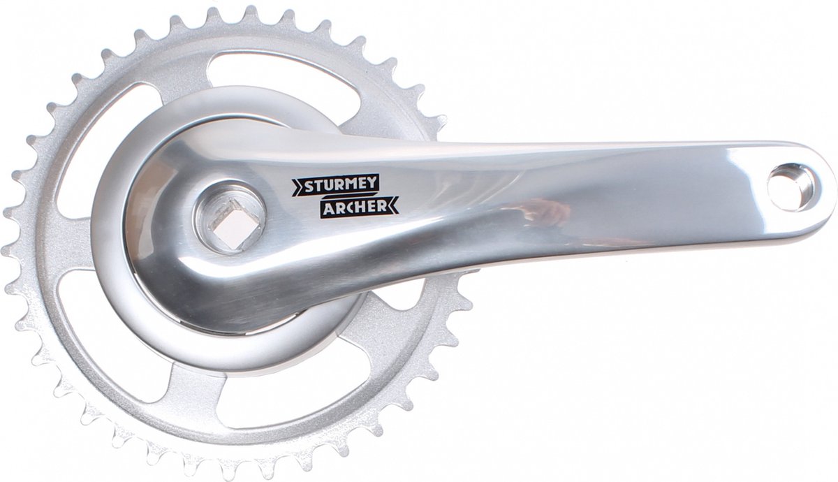 Sunrace Cranket 33T, Kurbellänge 170 mm. Silber, Aluminium, spiellos