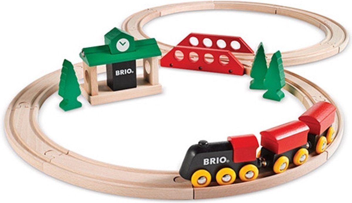 Brio klassisches Eisenbahnset – 33028 – Eisenbahngleise