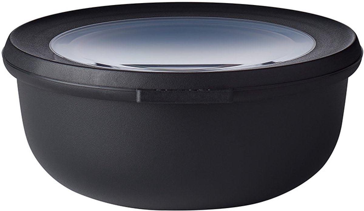 Mepal Cirqula Multischüssel 0,75 l nordisch schwarz | 3 Stück