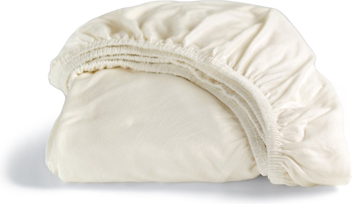 Cinderella - hoeslaken (tot 25 cm) - jersey - 160x200 cm 210 cm - ivoor
