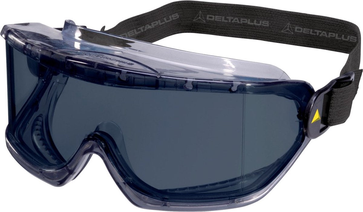 Deltaplus Galeras-Brille aus farblosem Polycarbonat mit indirekter Belüftung