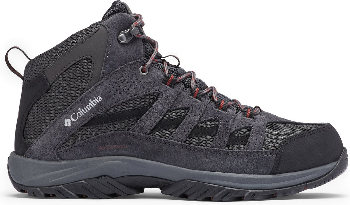 Columbia Crestwood Mid wasserdichte Herren-Wanderstiefel – Grau