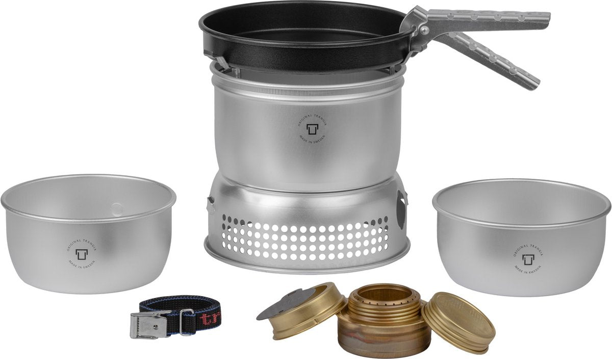 Trangia 27-3 UL Ultraleichtes Spirit Camping Kochset 18,5 x 10 cm