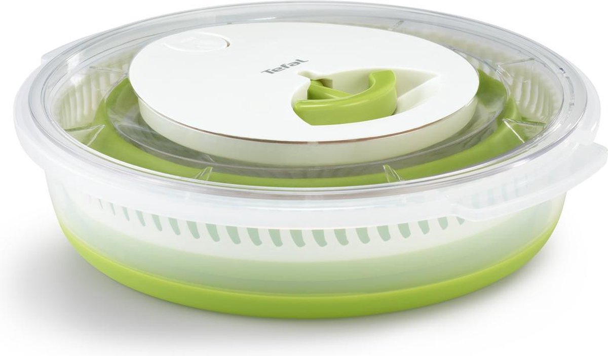 Tefal faltbare Salatschleuder – 4 l – 28 cm – kompakt – leicht zu reinigen
