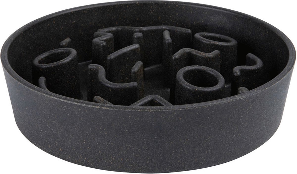 Distrikt70 Distrikt70 Slowfeeder für Hunde 21 cm Bambus dunkelgrau