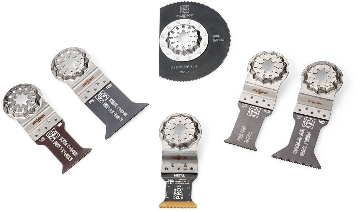 Fein Best of Starlock Metallsägeblatt-Set 6-teilig – 35222967020