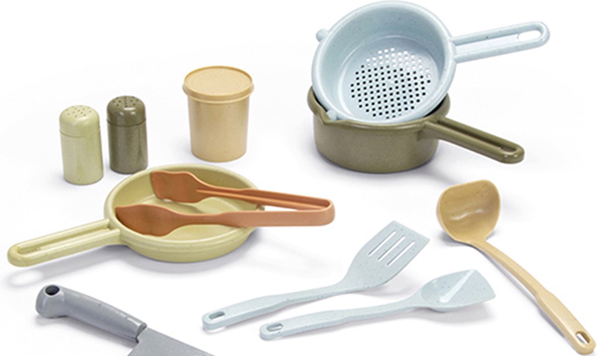 Dantoy Spielzeugküchen-Set, 12-teilig.