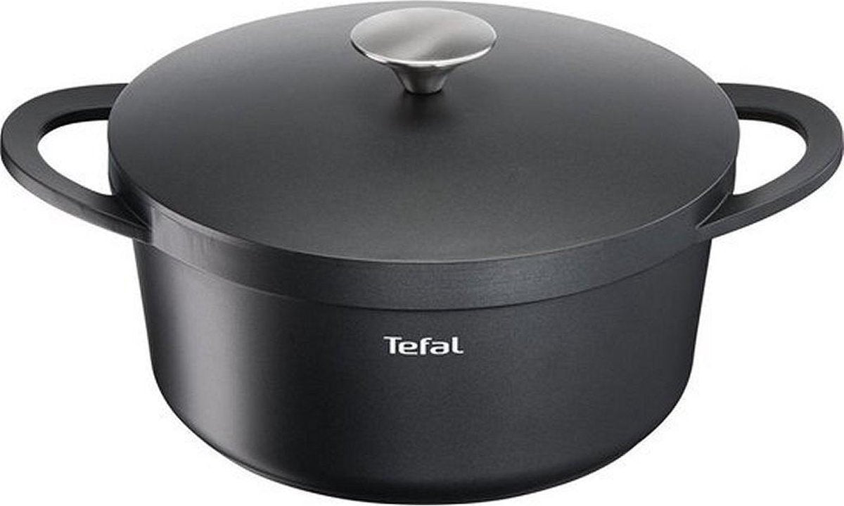 Tefal Kochgeschirr Tefal Trattoria Kasserolle 28 cm schwarz