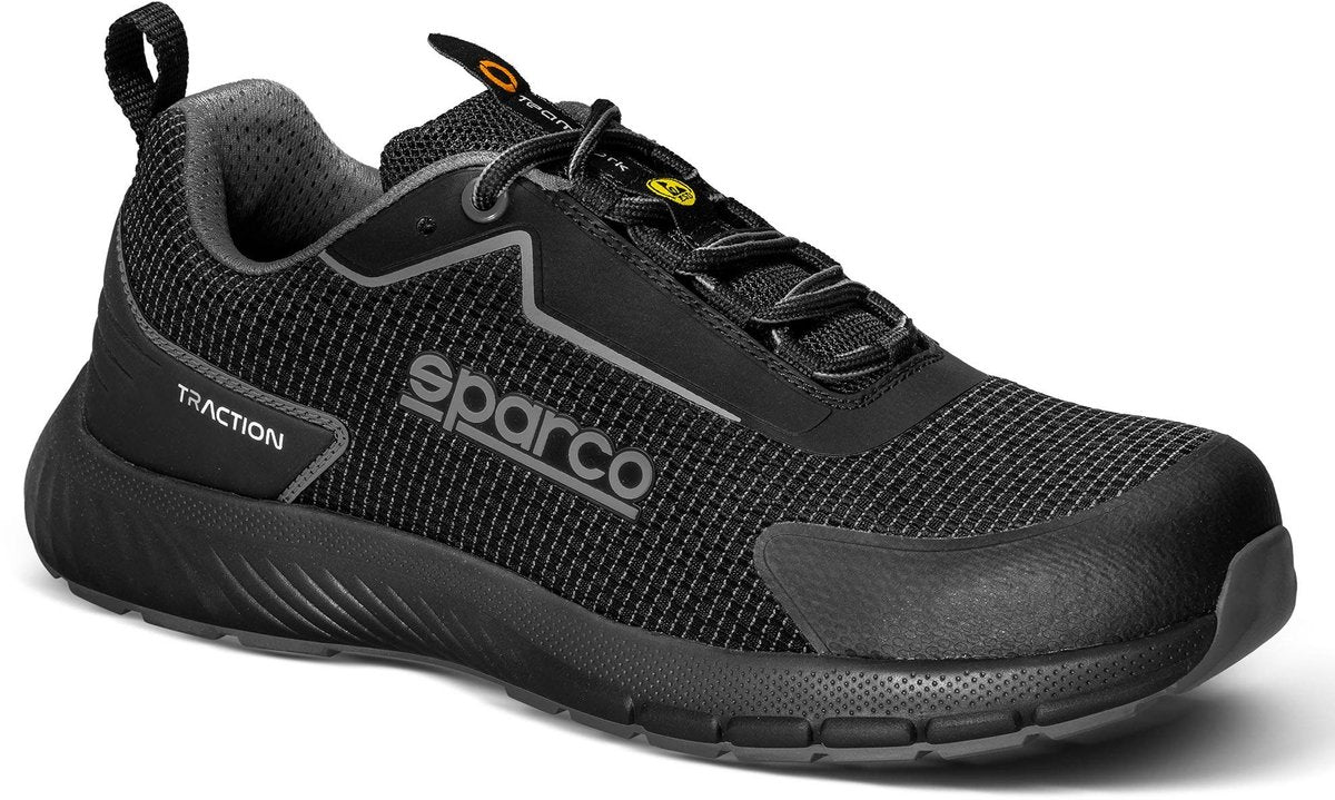 Sparco Arbeitsschuhe S1PS – Traktion Fuji – Schwarz – Schwarz – 44