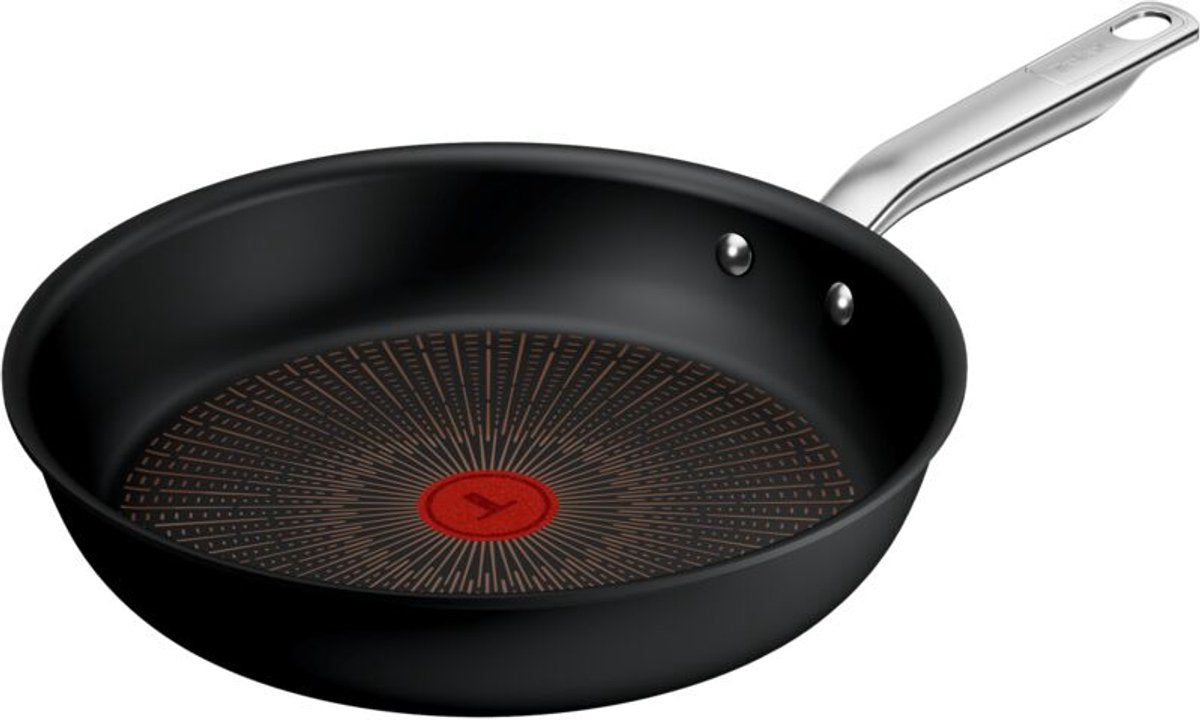 Tefal experience - koekenpan - 28 cm - fusion core - anti-aanbaklaag - inductie - geschikt voor gebruik met metalen spatels