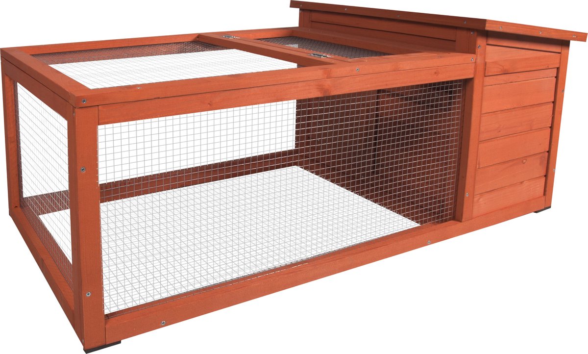 Flamingo Rabbit Hutch Atto 120x65x51 cm 210050