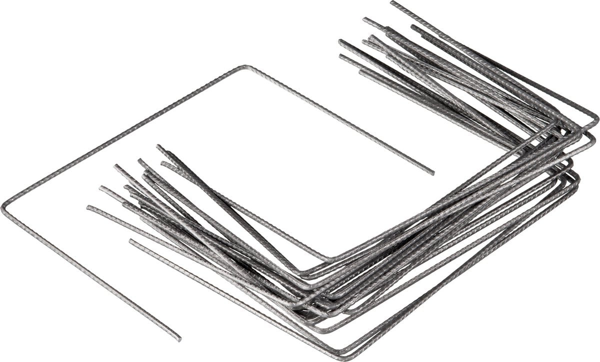 Naturmontagespinnen für Anti-Wurzel-Tücher 20 ST 25x20 cm Metall