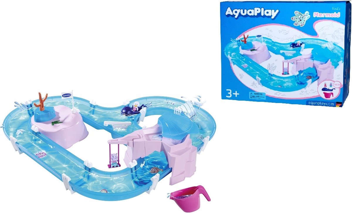 Aquaplay groß – Meerjungfrau – Wasserbahn