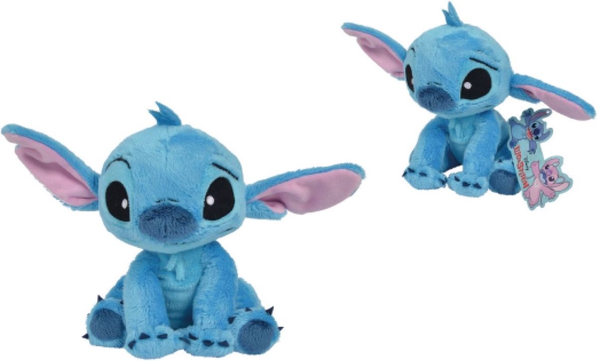 Simba Disney - Lilo Stitch - Stitch - 17 cm - Plüsch - Blau - alle Altersgruppen - Kuscheltier