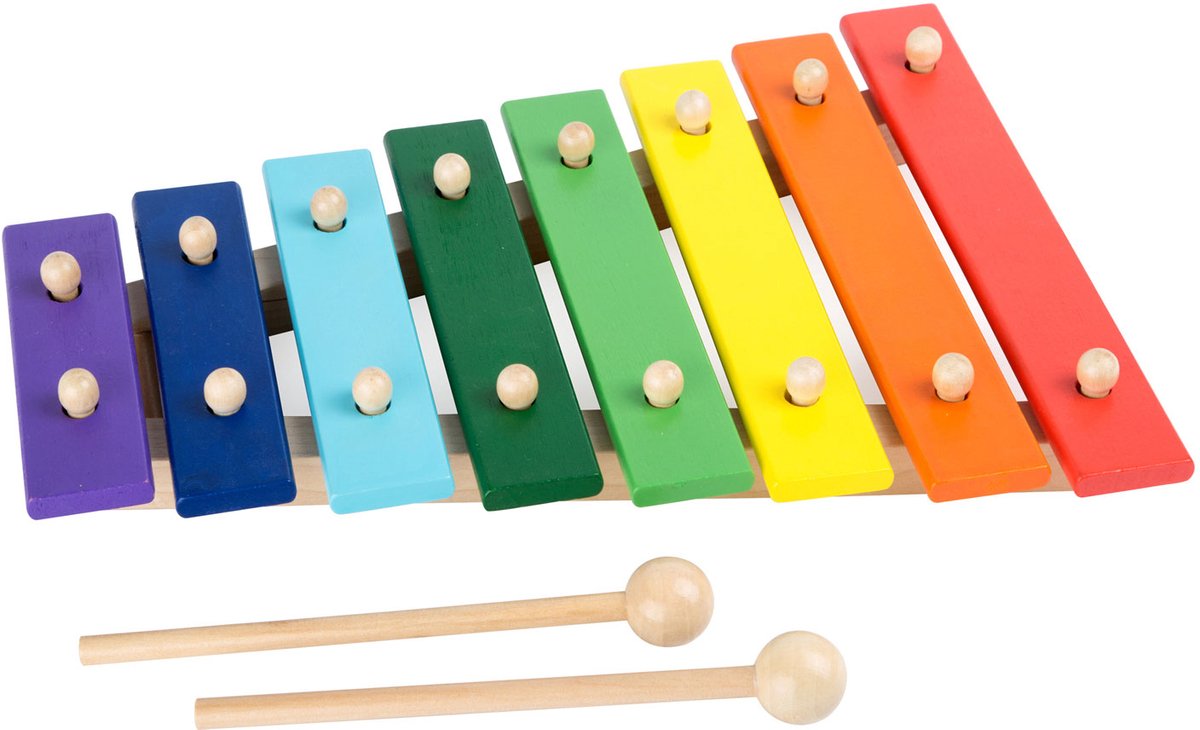 Kleiner Fuß - Houten xylofoon kleurrijk