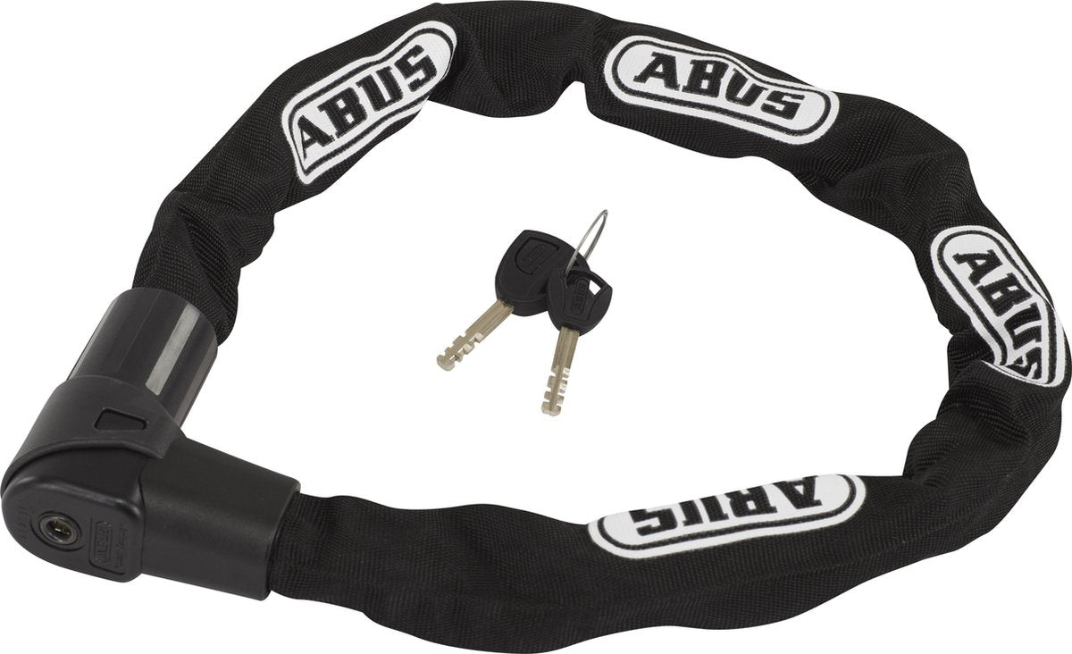 Abus Fahrradschloss Kettenschloss – Citychain™ 1010 – Sicherheitsstufe 12 – Schwarz – 85 cm – geeignet für Elektrofahrräder und City-Fahrräder