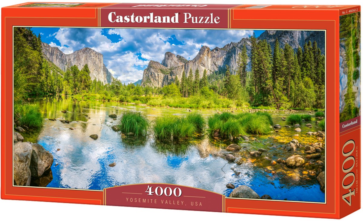 Castorland Yosemite Valley – Puzzle – 4000 Teile – Satin-Finish – perfekte Passform – europäische Qualität