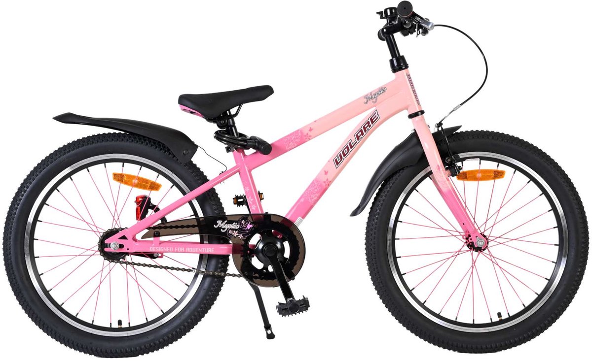Volare Mystic Kinderfahrrad – 20 Zoll – Rosa