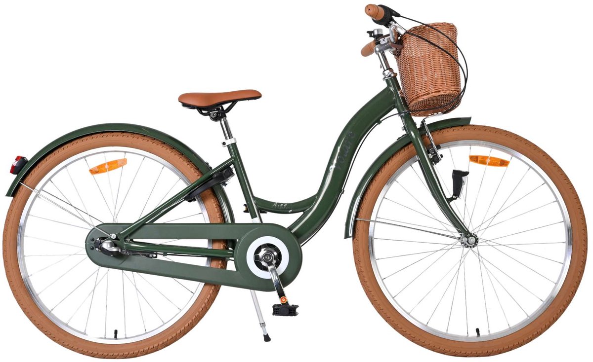 Volare ashley kinderfiets - meisjes - 26 inch - groen - shimano nexus 3