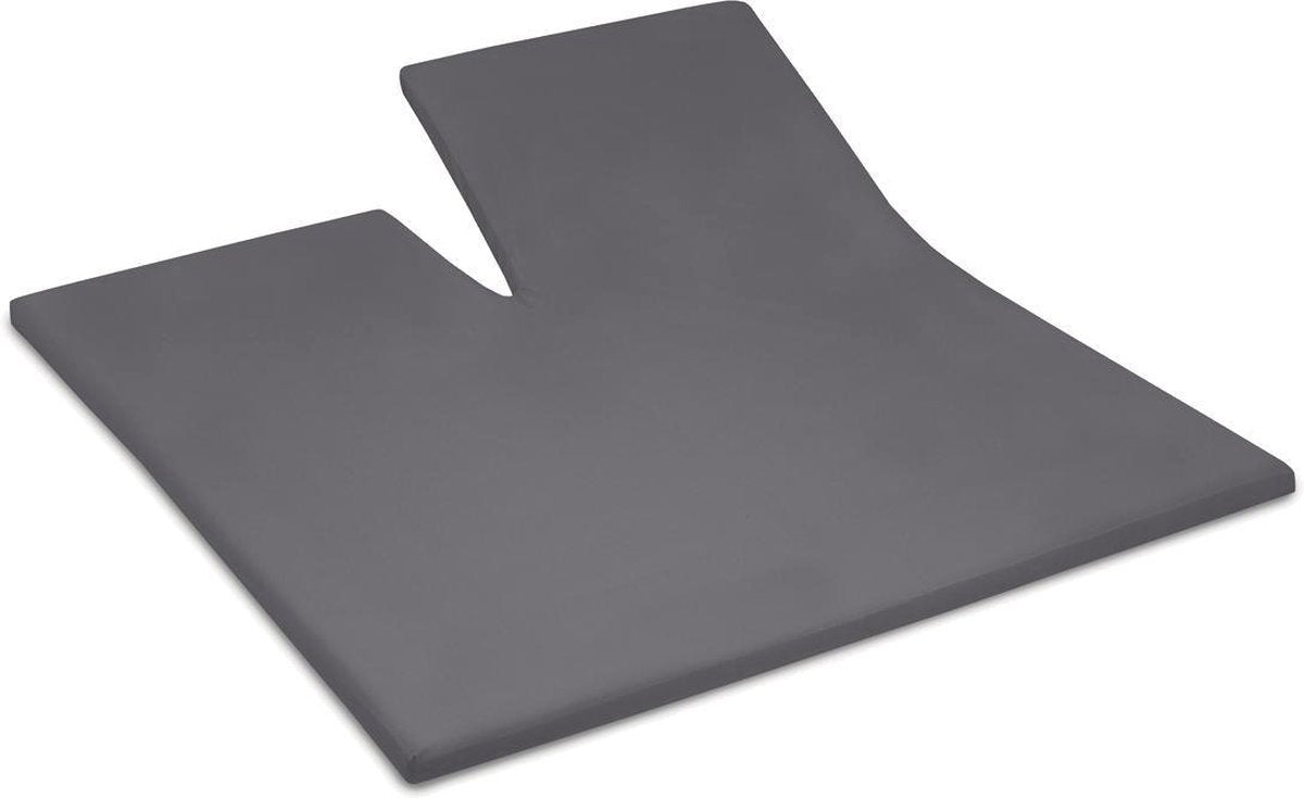 Cinderella - splittopper hoeslaken - tot 15 cm matrashoogte - 180x200 210 cm - antraciet