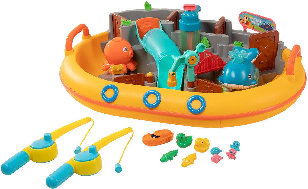 Wasserpark-Set mit 2 Ruten