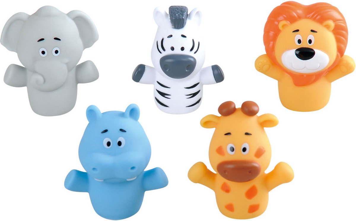 Playgo Fingerpuppen Wilde Safari - 5 Stk.
