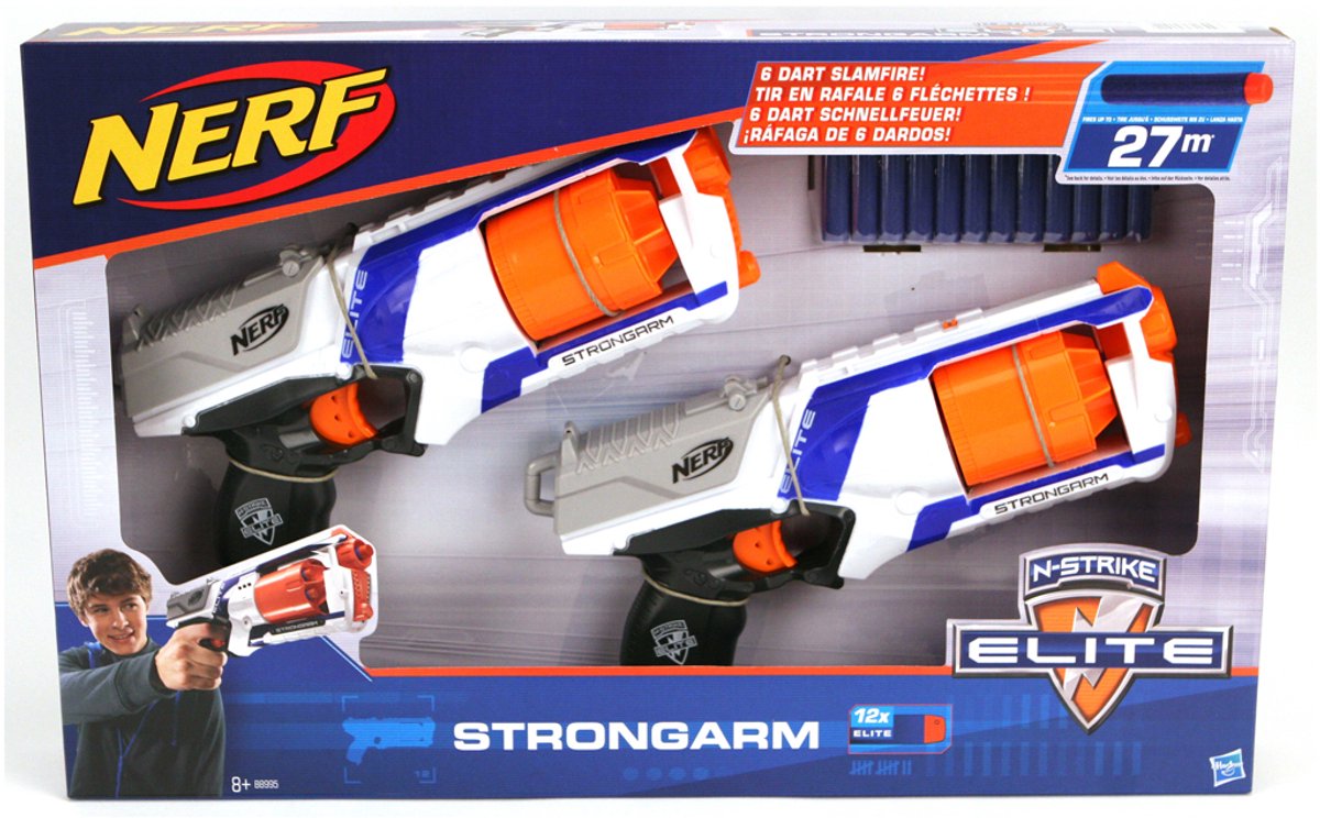Hasbro Nerf N-Strike Elite Strongarm 2 Stück