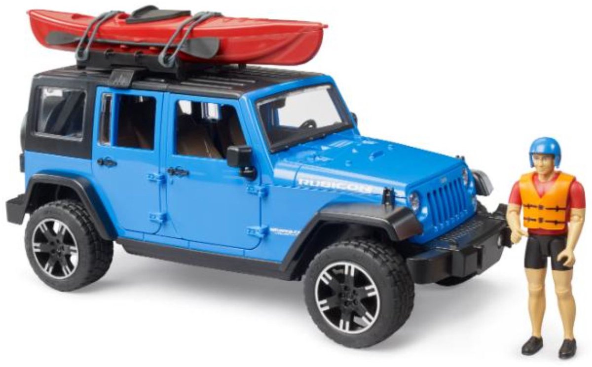 Wrangler Jeep mit Kajak