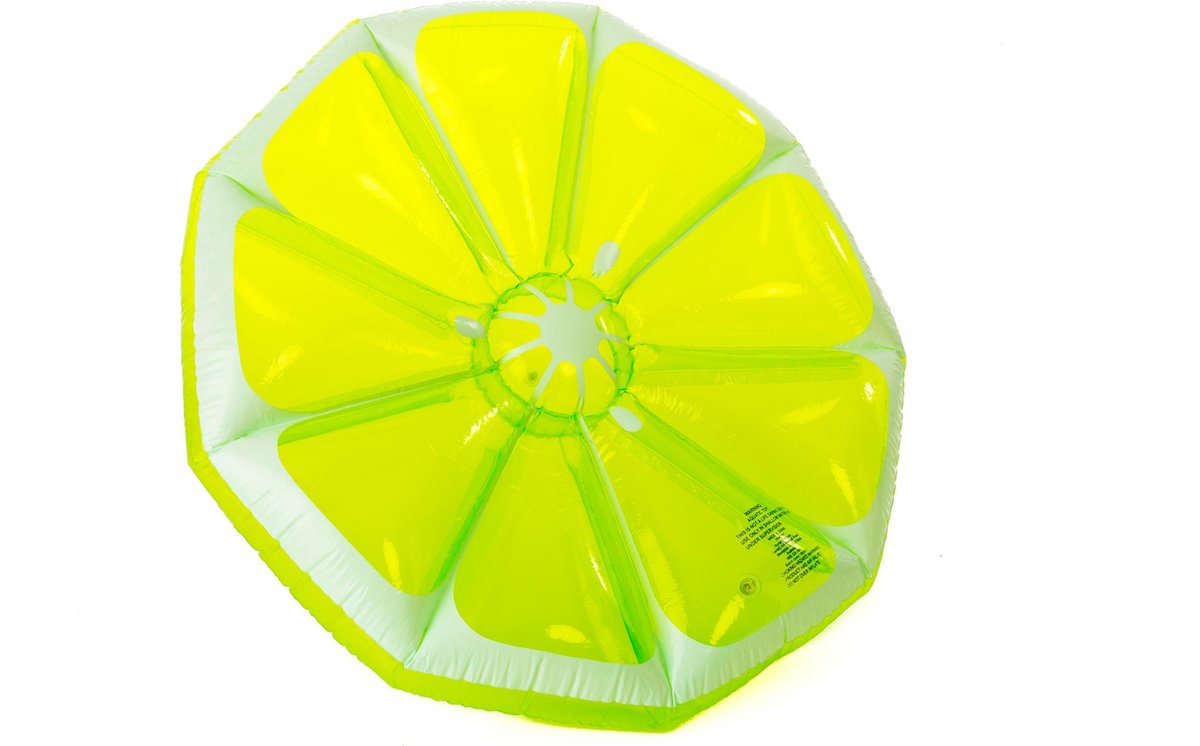Didak Pool-Luftmatratze Mega Lime – Luftmatratze – 120 x 10 cm – aufblasbar