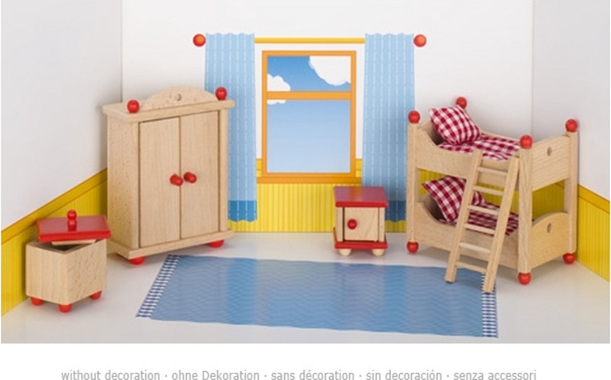 Goki Puppenhausmöbel Kinderzimmer