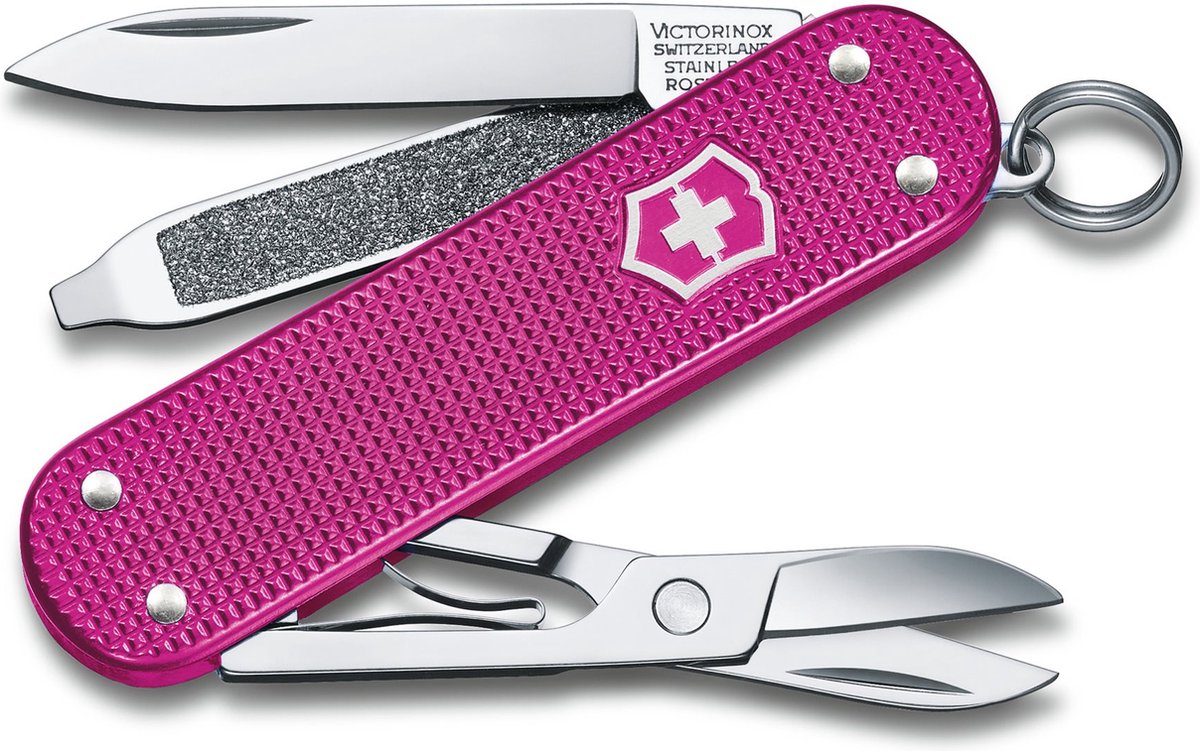 Victorinox Classic Alox Colors Taschenmesser - Flamingo Party - 5 Funktionen