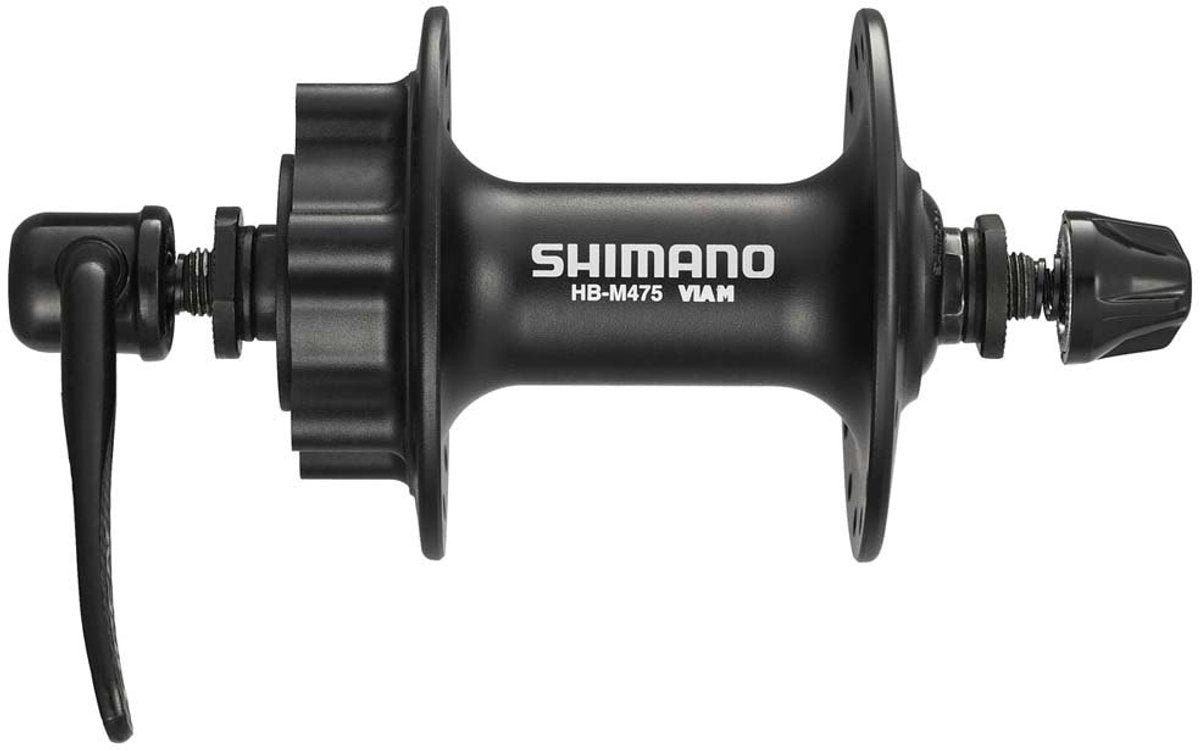 Shimano-Vorderradnabe | m475 | Scheibenbremse | 32g | schwarz