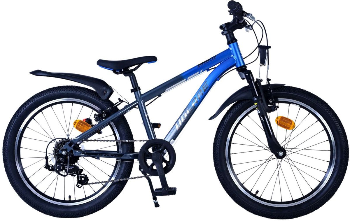 Volare XC Race Kinderfahrrad – 20 Zoll – Blaugrau – 7 Gänge