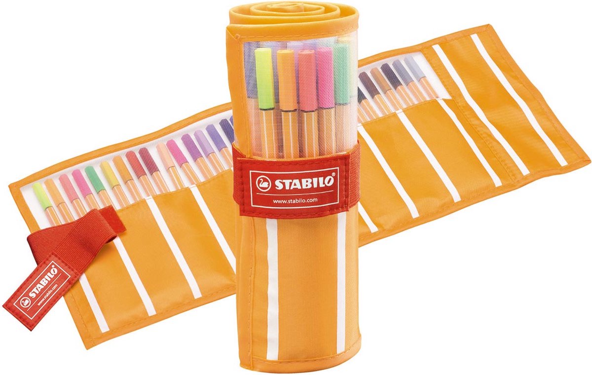 Stabilo point 88 - Fineliner - Rollenset mit 30 Teilen