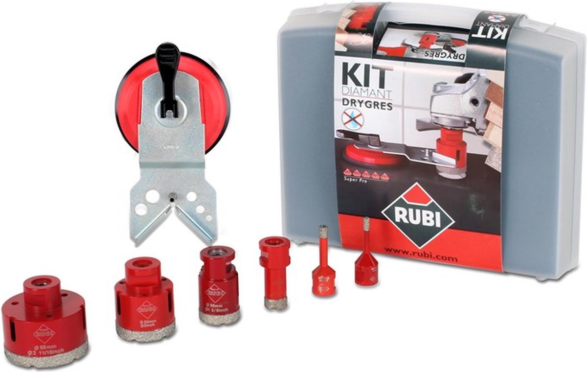 Rubi-Kit 6 Bits trockenes Gres
