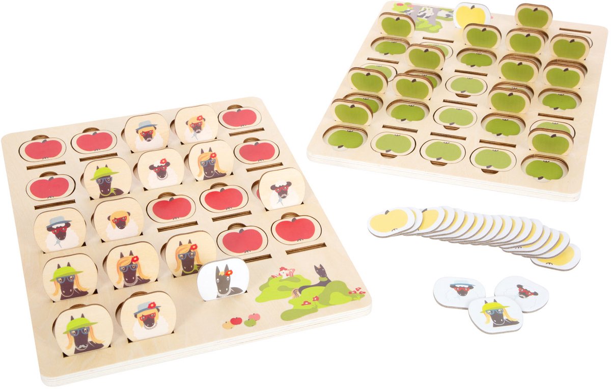 Small Foot - Holzbrettspiel Ratet mal, wer