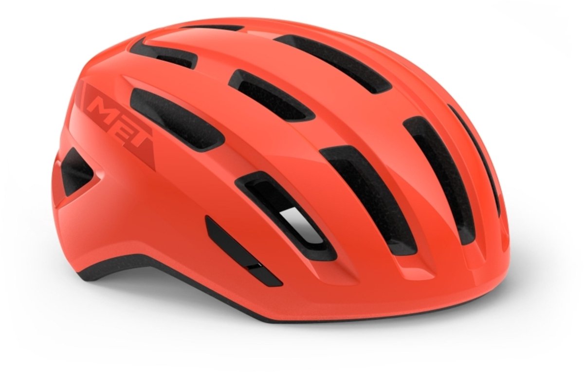 With Miles Mips Fahrradhelm Herren Damen – Fahrradhelm Citybike Erwachsene – E-Bike – Trekking – Größe M L (58–61 cm) – Koralle glänzend (rot)