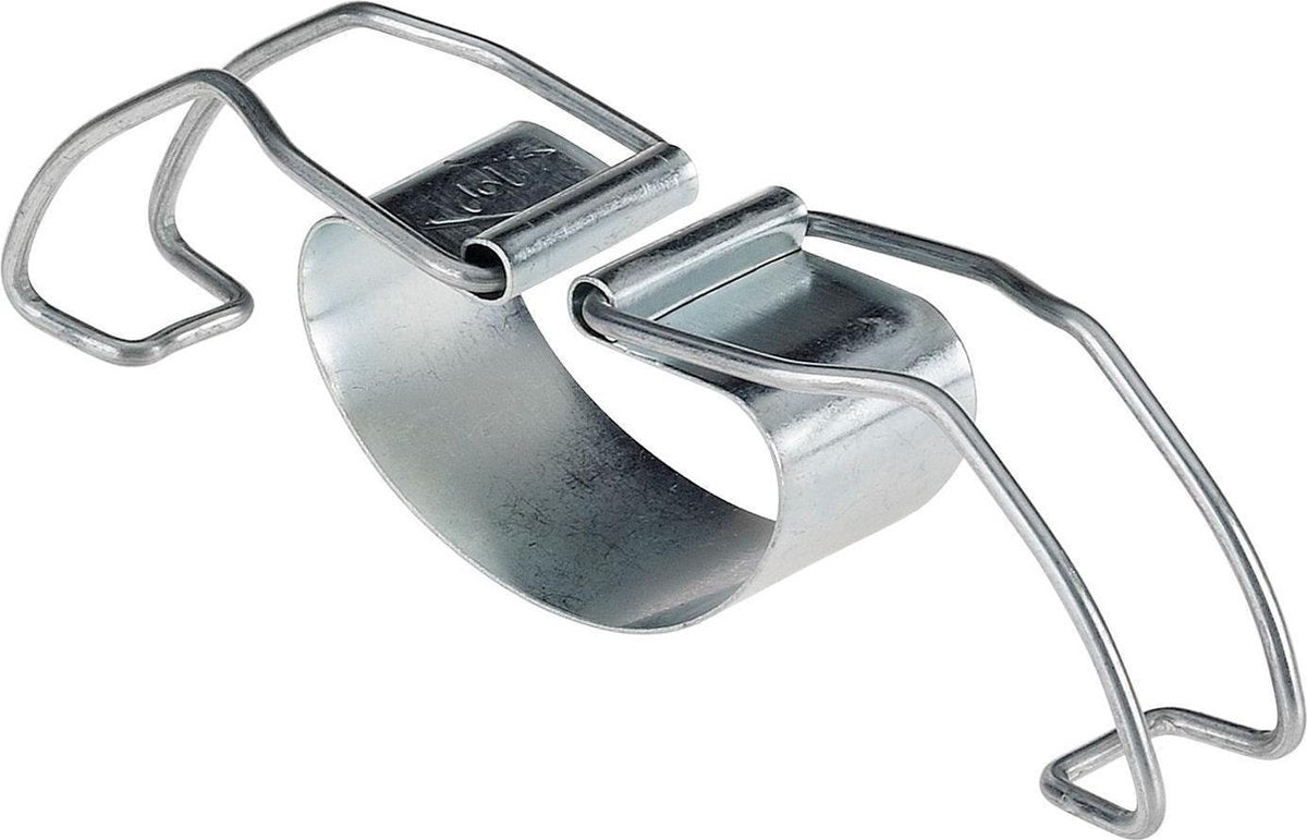 Westmark 10er-Set Universal-Einmachklammern zum Verschließen von Einmachgläsern, Stahl, Silber, 40502251