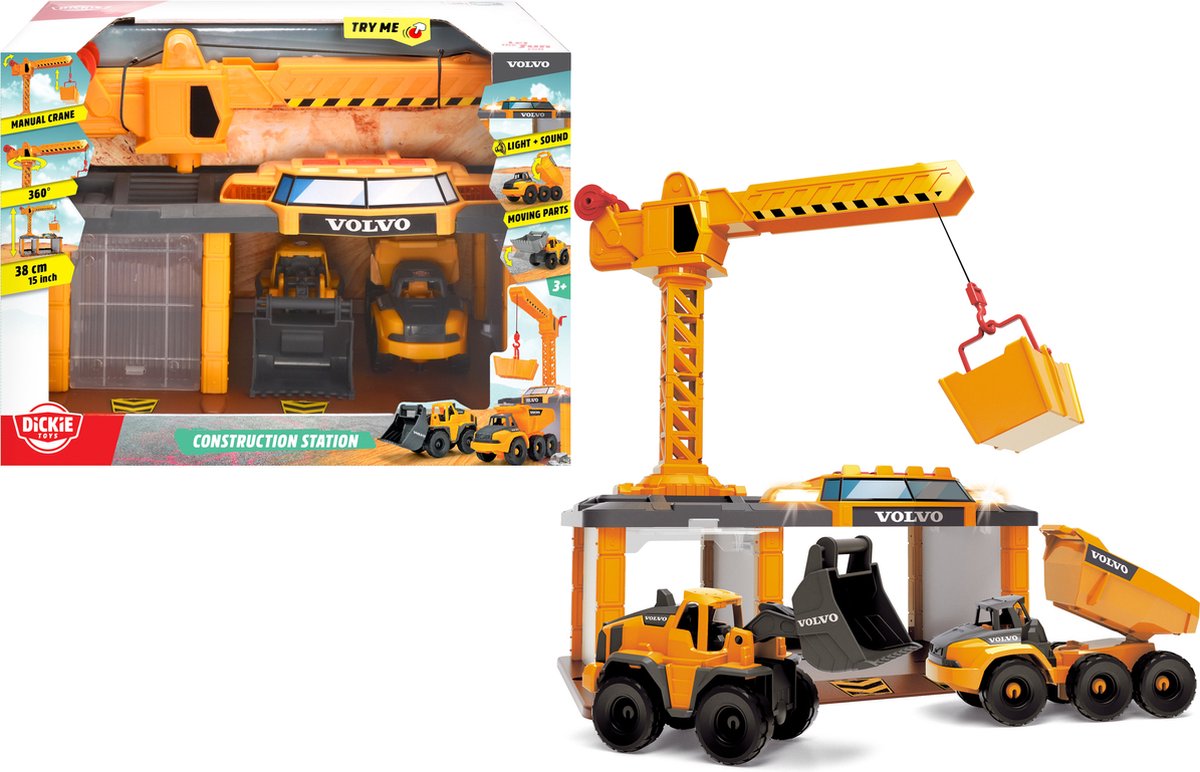Dickie Toys Baustation mit Licht und Sound
