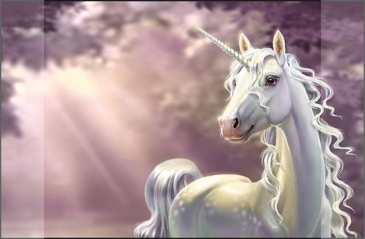 Kangaro k-0014d110 Schreibtischunterlage PP 38x58cm Design Einhorn