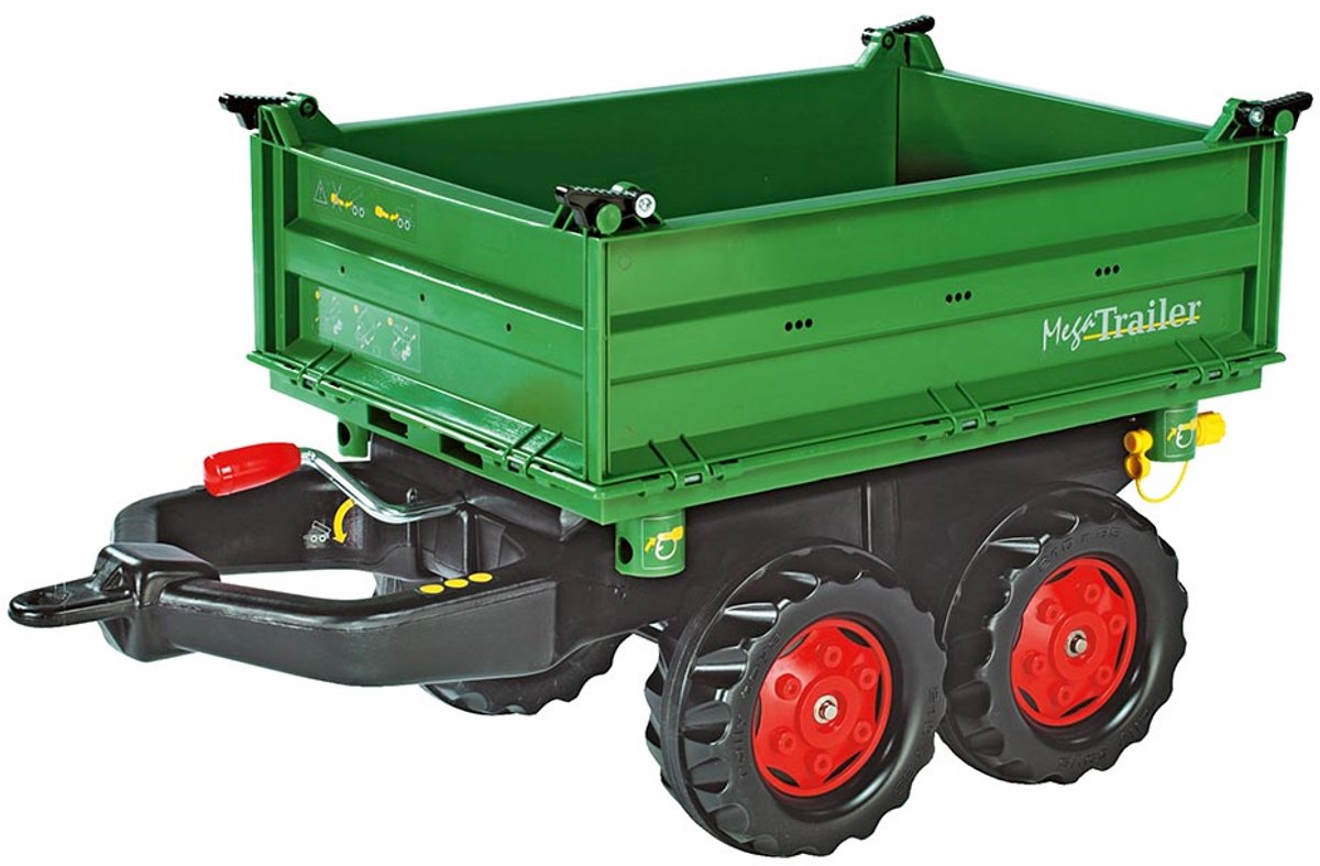 Rolly Toys Rollymega Anhänger Fendt grün